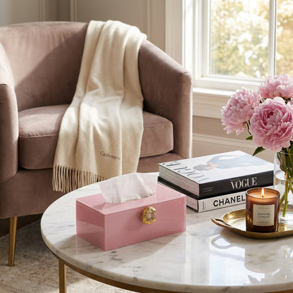 Tissue Box Pink