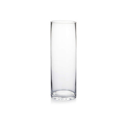 Urban Decor 20cm Cylinder Vase Clear