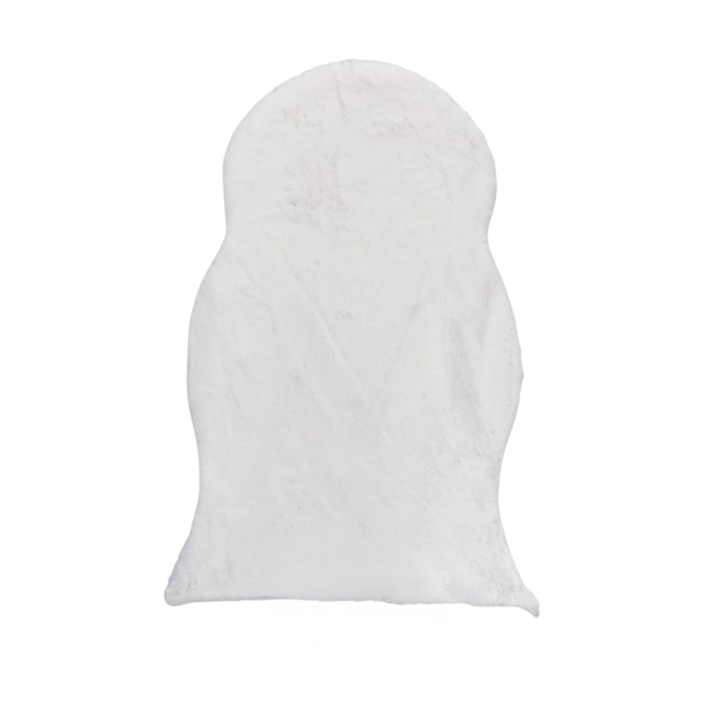 60 x 90cm Soft Bathroom Mat White