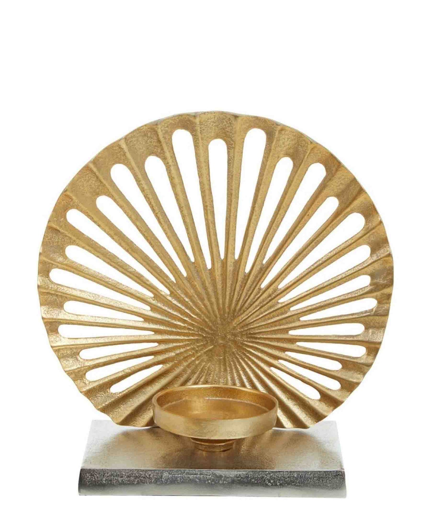 Urban Decor Table Décor Soleil Candle Holder - Gold