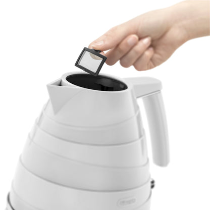 DeLonghi Avvolta 1.7Lt Kettle White