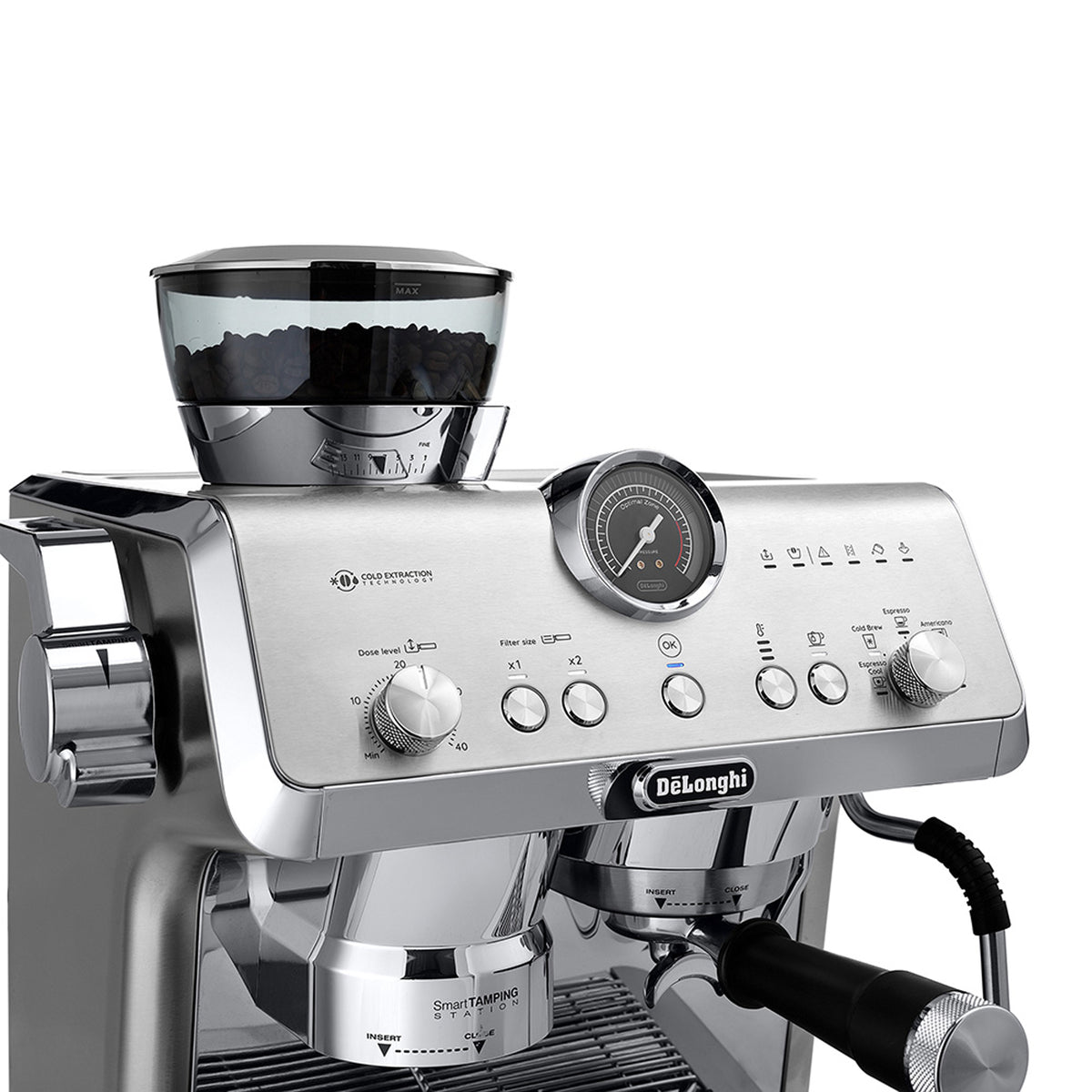 Delonghi La Specialista Opera Espresso Machine Silver