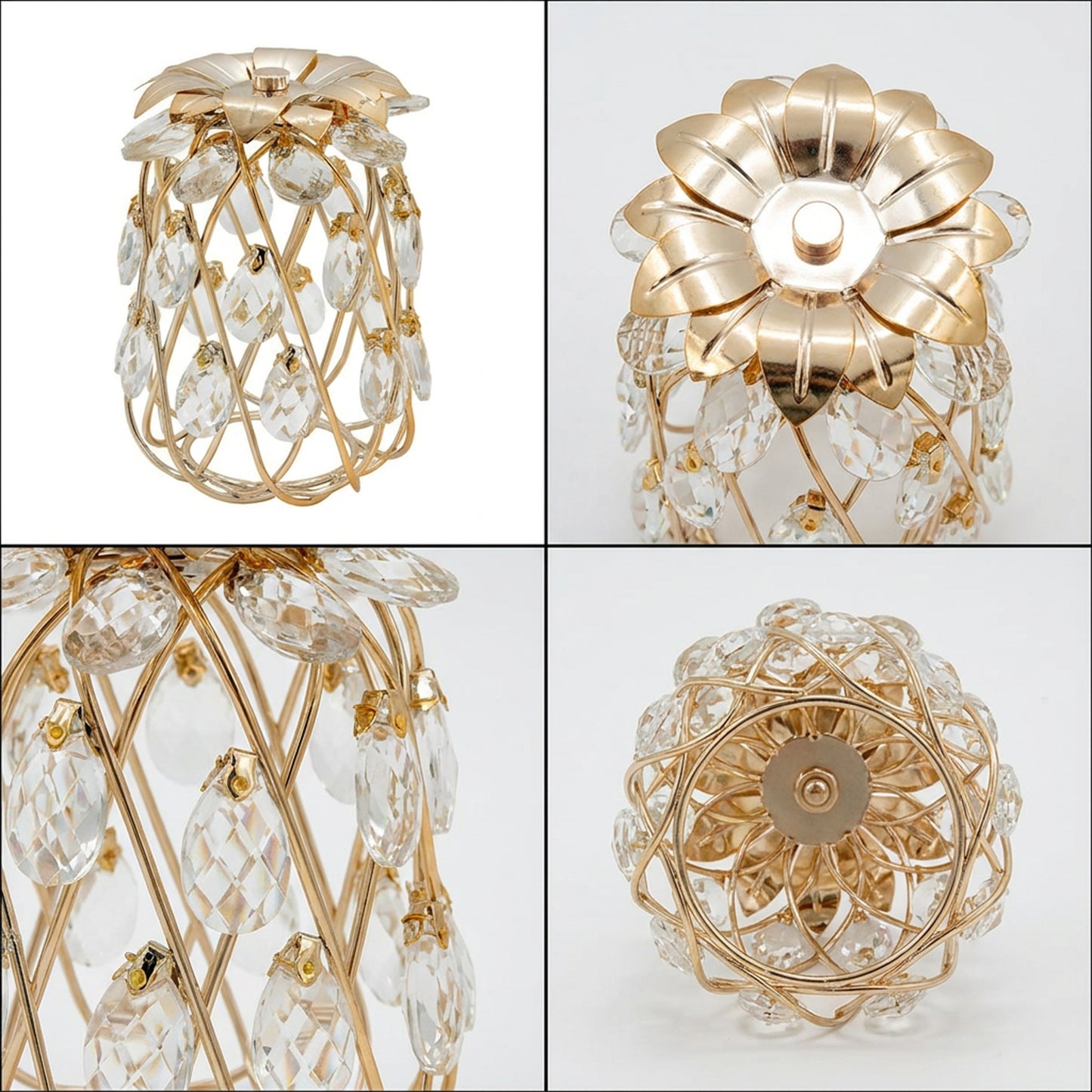 Pineapple Design Ornament Gold