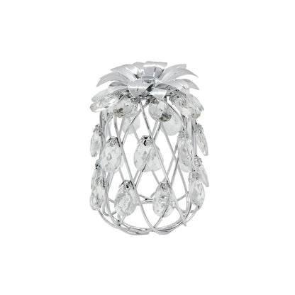 Pineapple Design Ornament Silver