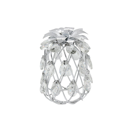 Pineapple Design Ornament Silver