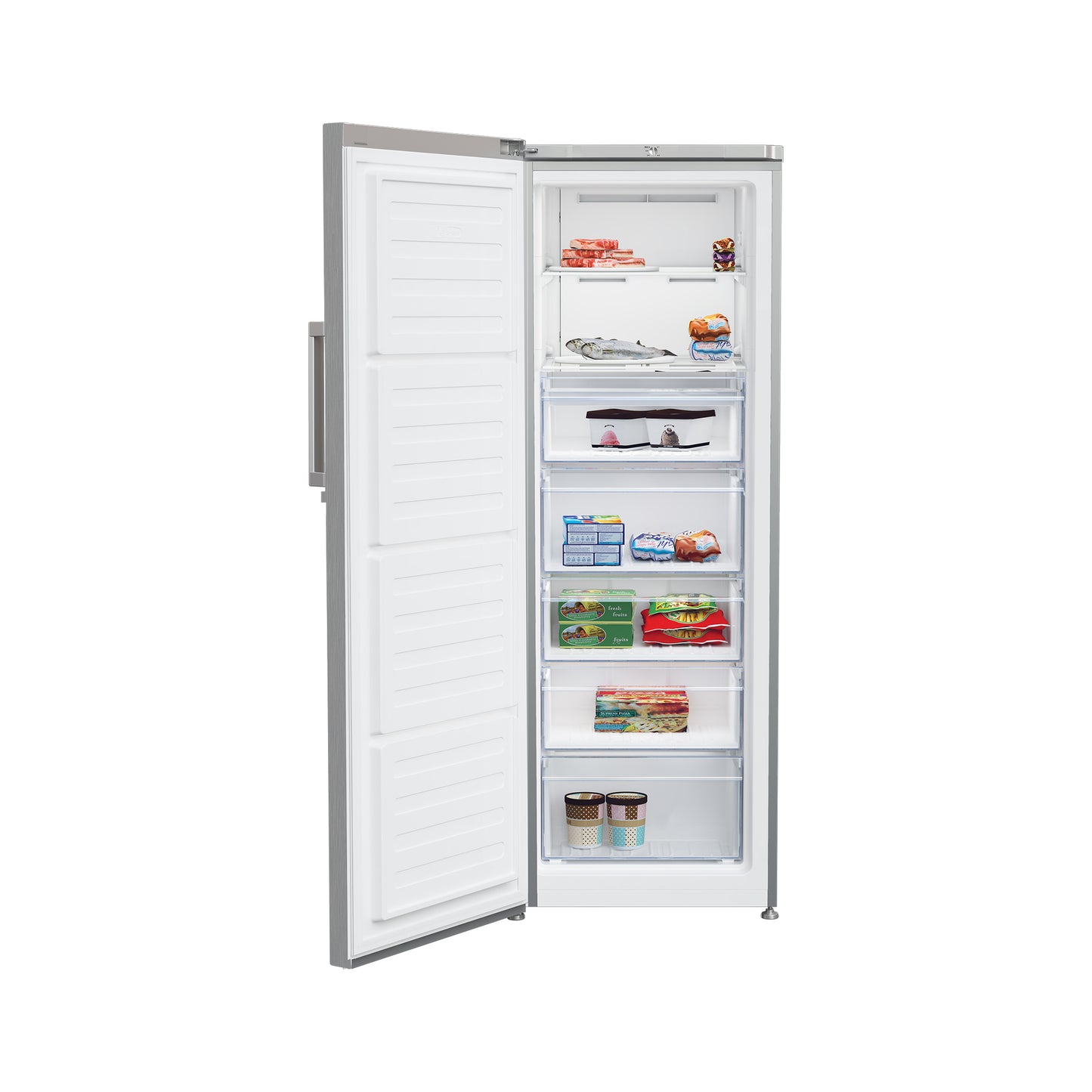 Defy 277Lt Upright Freezer Stainless Steel