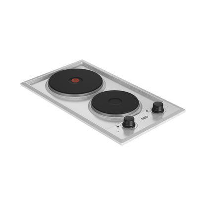 Defy 2 Plate Solid Hob Silver