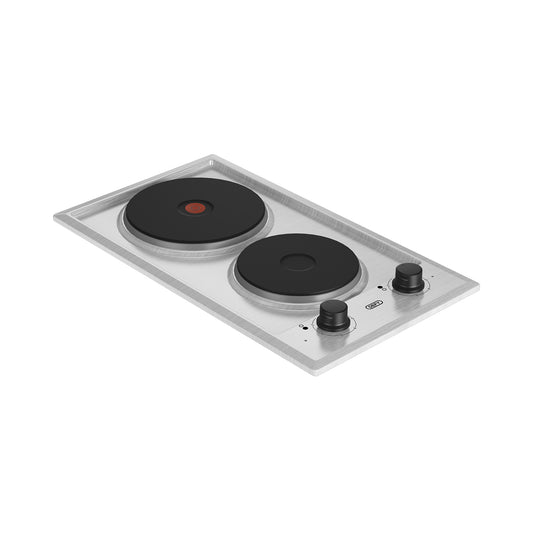 Defy 2 Plate Solid Hob Silver