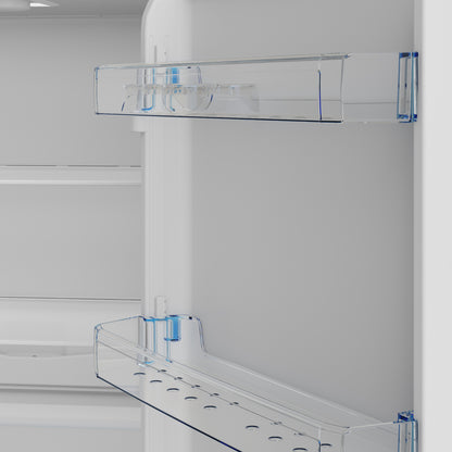 Defy 303L Bottom Freezer Fridge/Freezer - Metallic