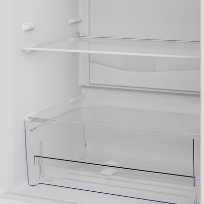 Defy 303L Bottom Freezer Fridge/Freezer - Metallic