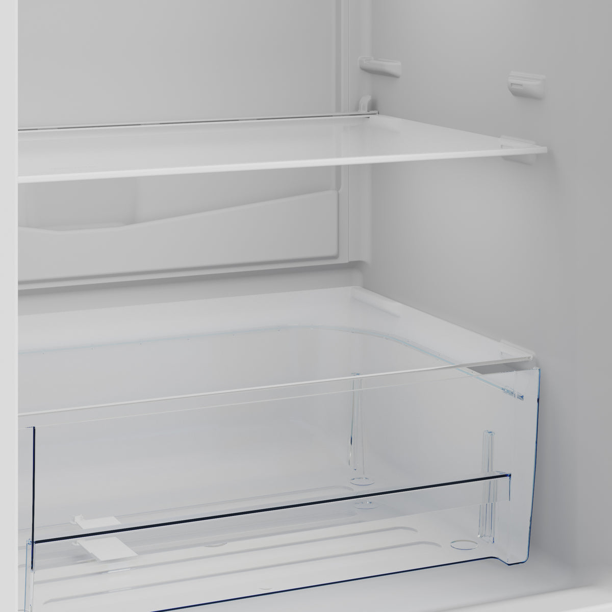 Defy 303L Bottom Freezer Fridge/Freezer - Metallic