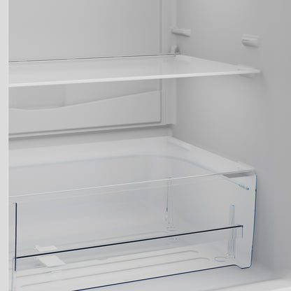 Defy 303L Bottom Freezer Fridge/Freezer - Metallic