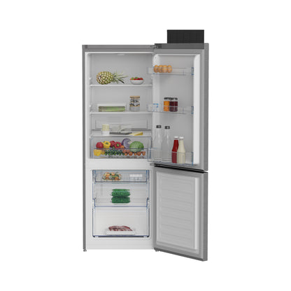 Defy 303L Bottom Freezer Fridge/Freezer - Metallic