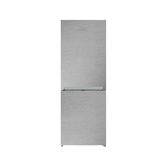 Defy 325L Bottom Gloss Metal Combi Fridge Metallic