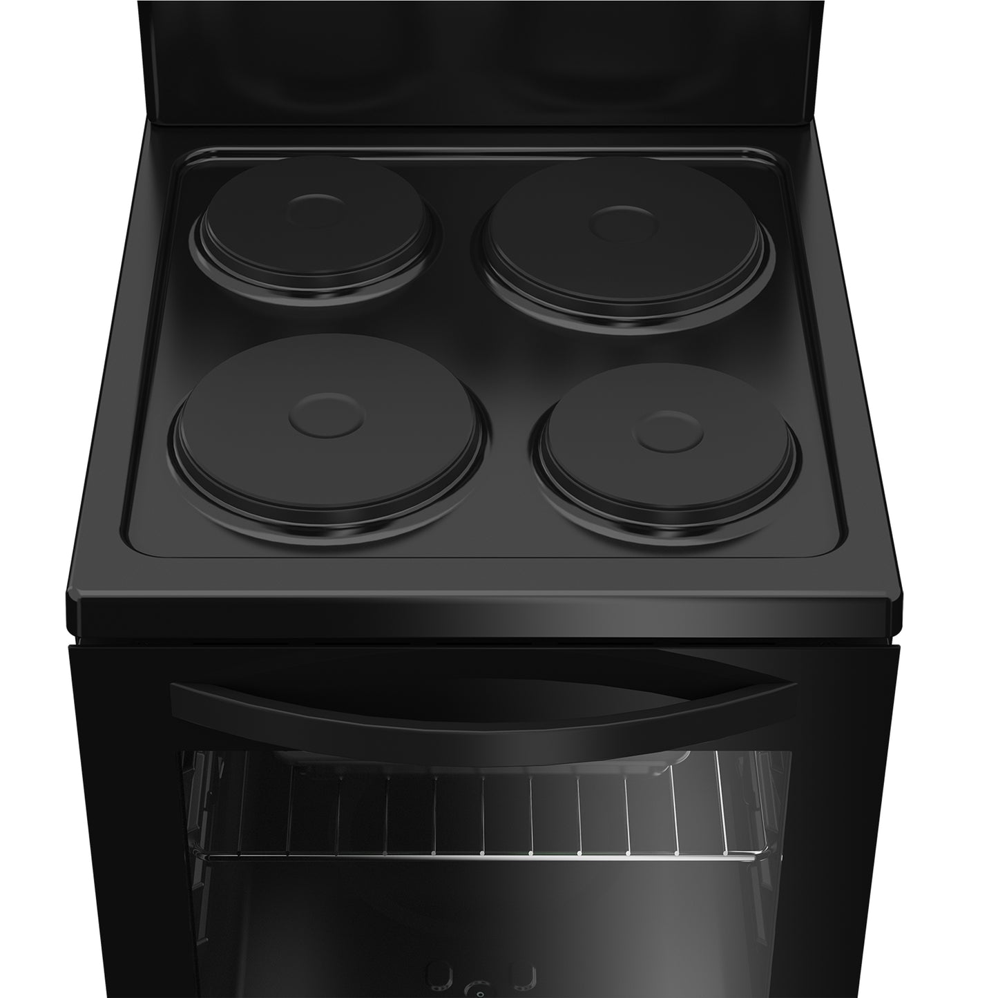 Defy 4 Plate Compact Stove Black