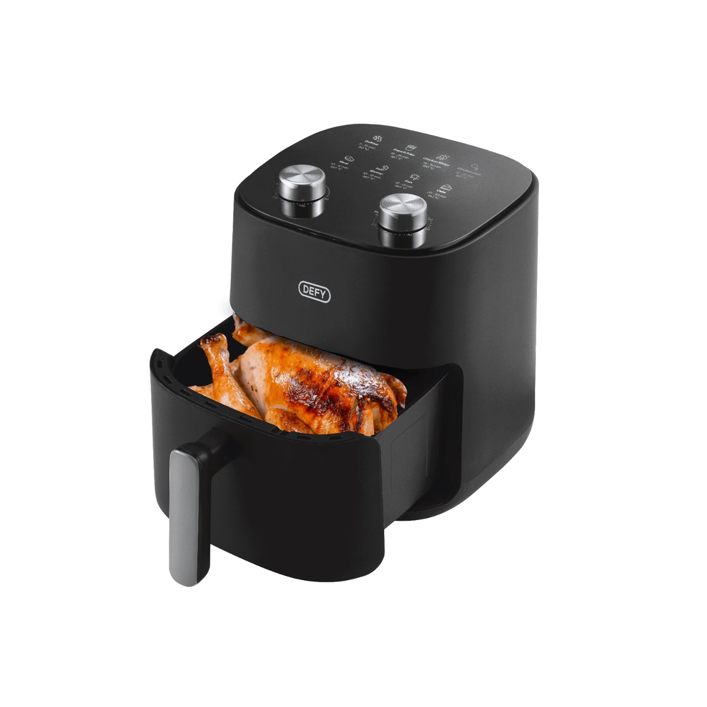 Defy 4.7Lt Manual Airfryer Black