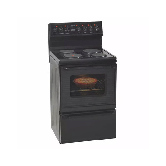 Defy 4 Plate Kitchenaire Electric Stove Black