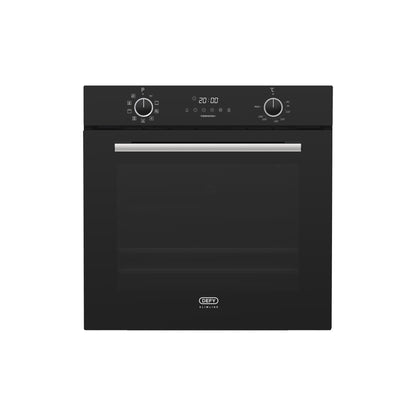Defy 60cm Built-In Oven with Thermofan+ Black