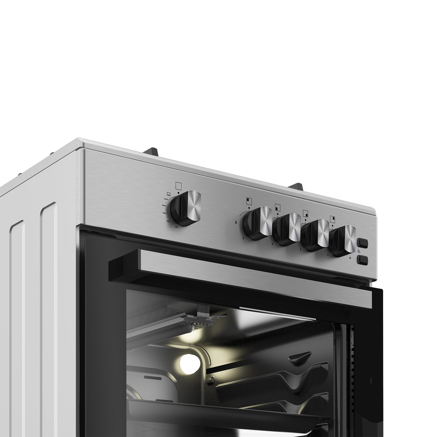 Defy 60cm New York Multifunction Turbo Gas Stove Inox