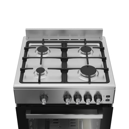 Defy 60cm New York Multifunction Turbo Gas Stove Inox