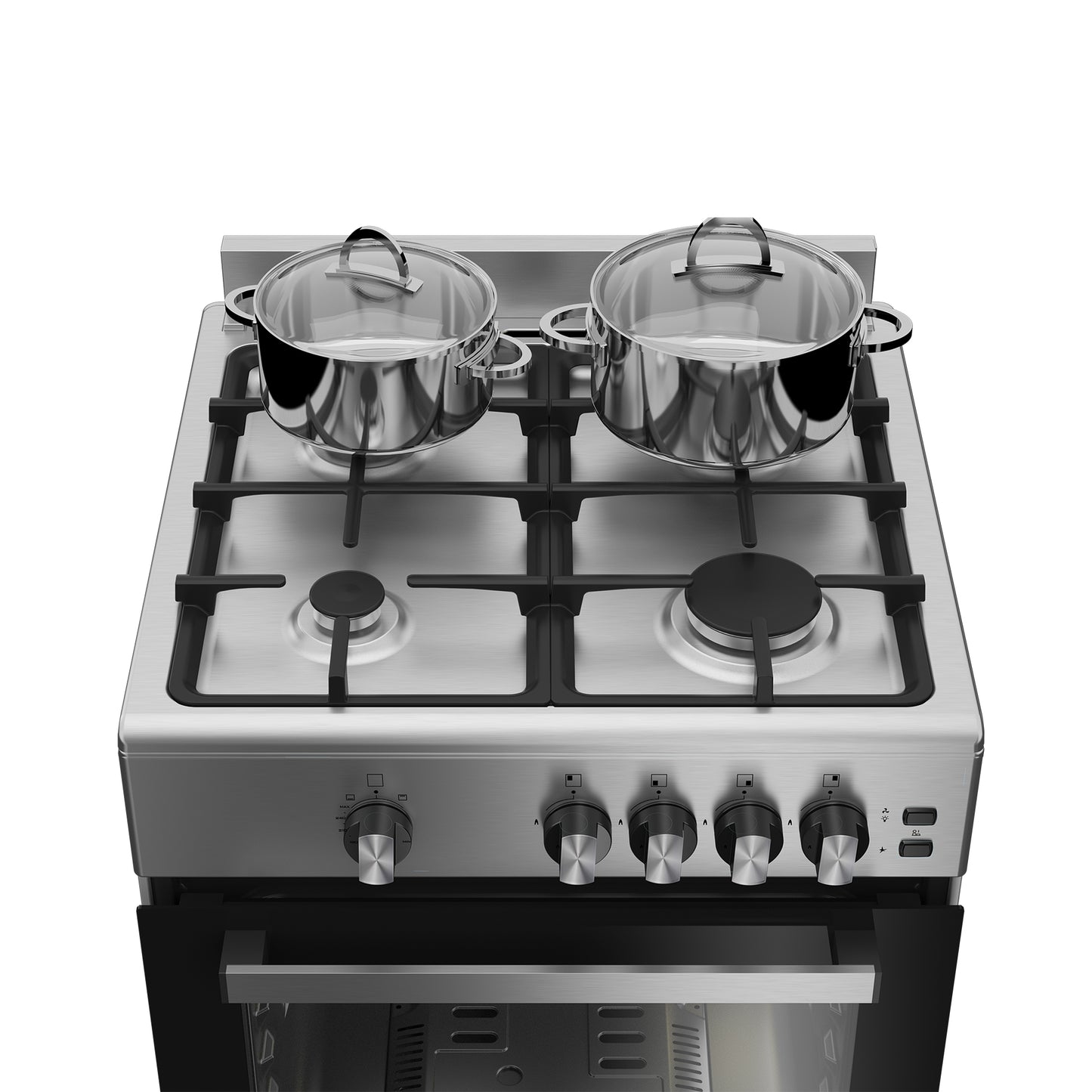 Defy 60cm New York Multifunction Turbo Gas Stove Inox