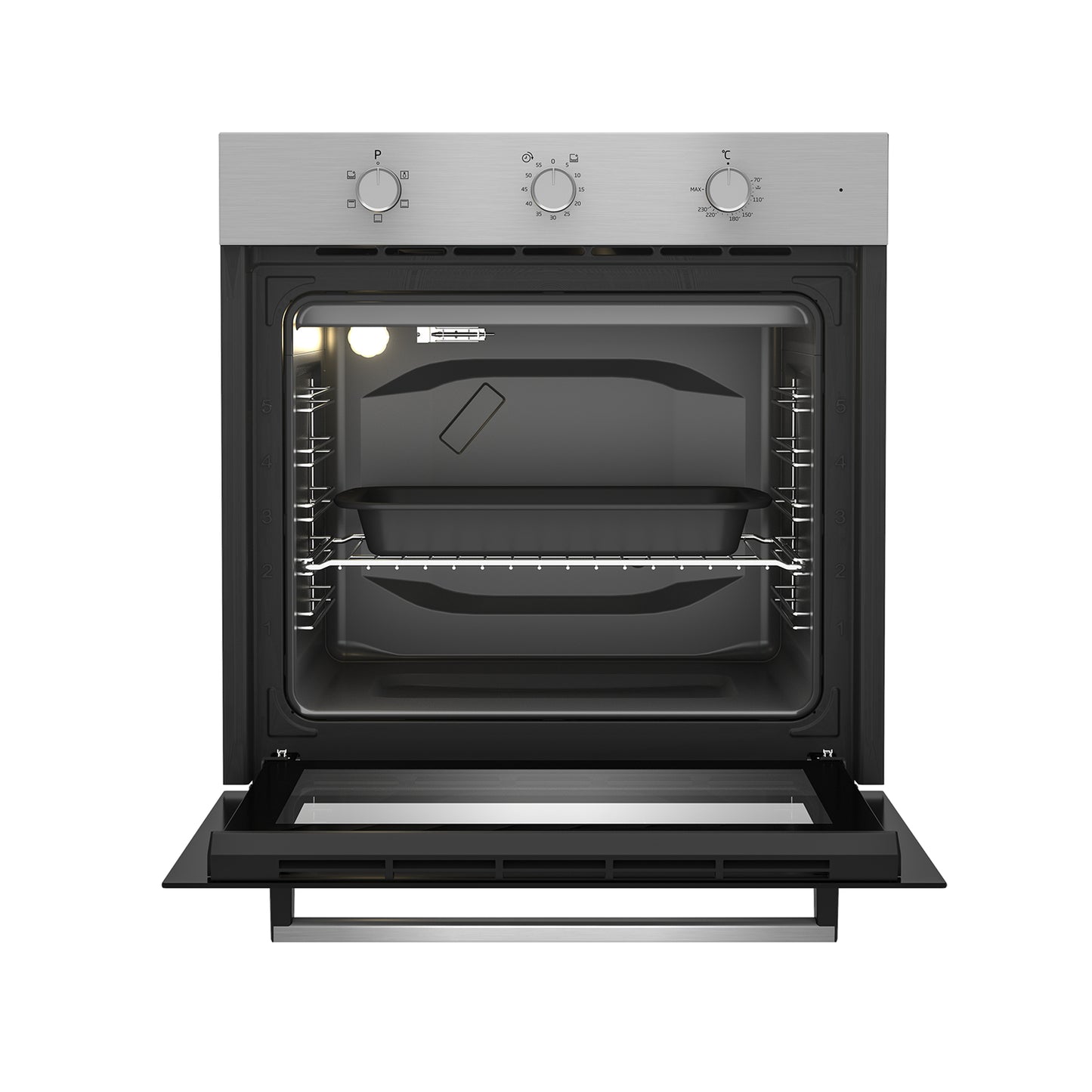 Defy 60cm Slimline Eye-Level Oven Stainless Steel