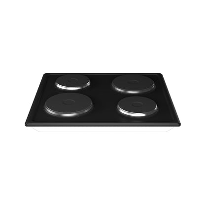 Defy 60cm Solid Electric Hob Black