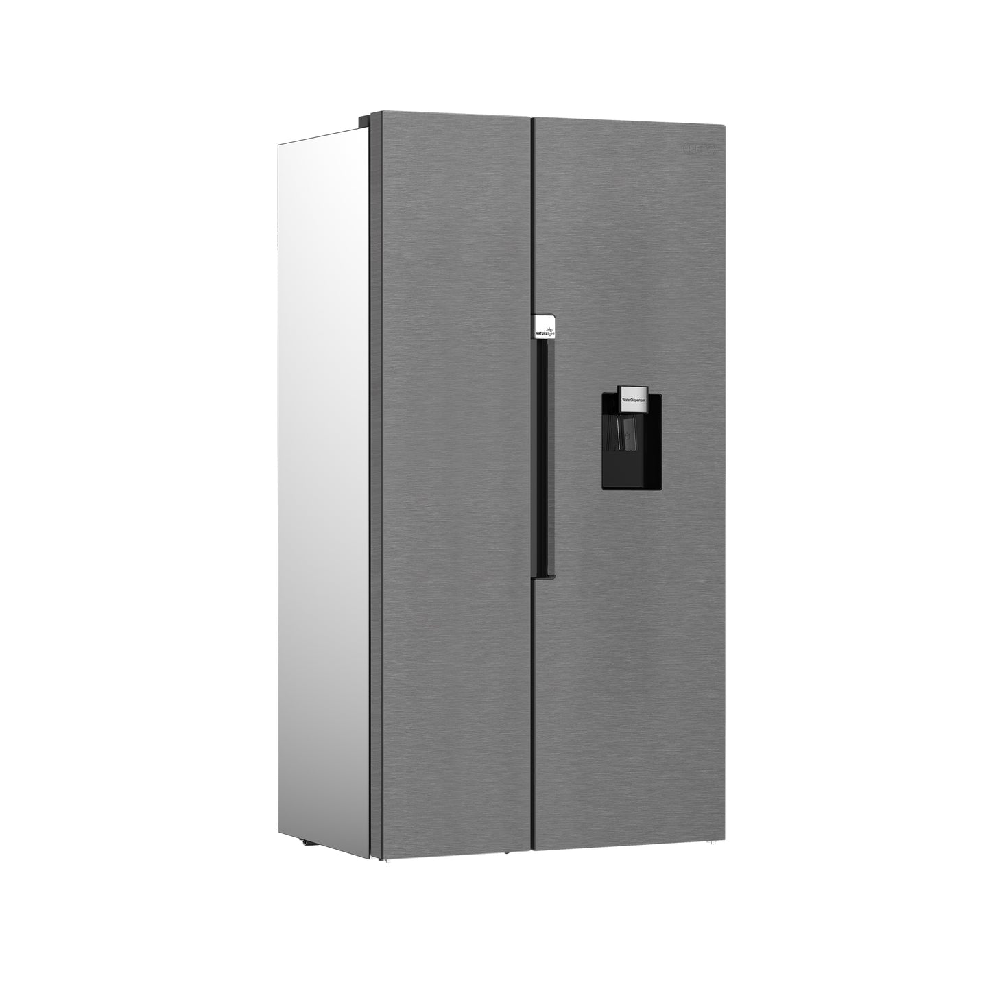 Defy 614L Naturelight Side by Side Fridge Freezer Silver