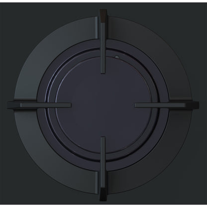 Defy 65cm Dual Fuel Hob Black Glass - DHG606