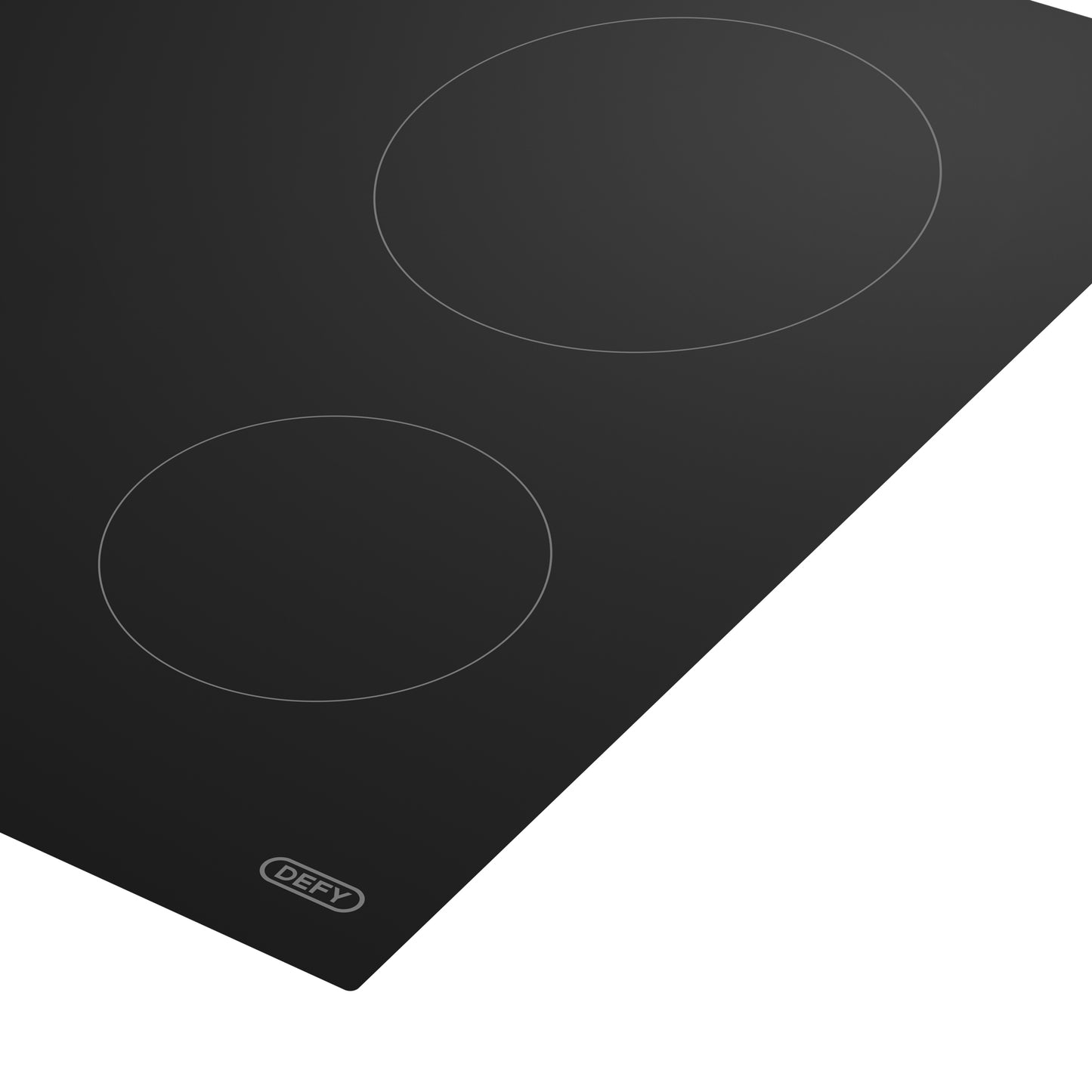 Defy 65cm Slimline Vitroceramic Hob Black