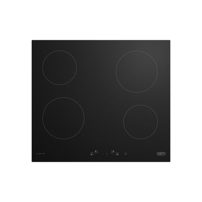 Defy 65cm Slimline Vitroceramic Hob Black