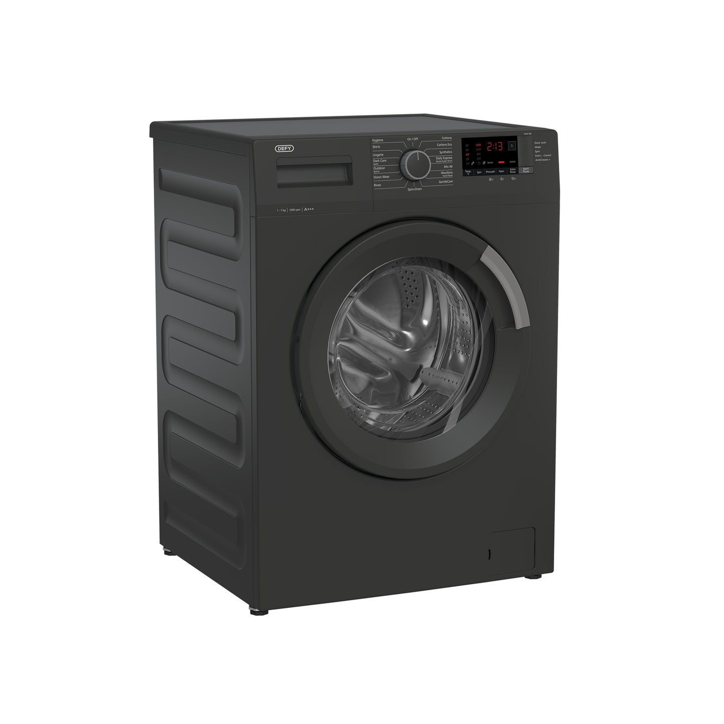 Defy 7KG Front Loader Washing Machine Manhattan Grey