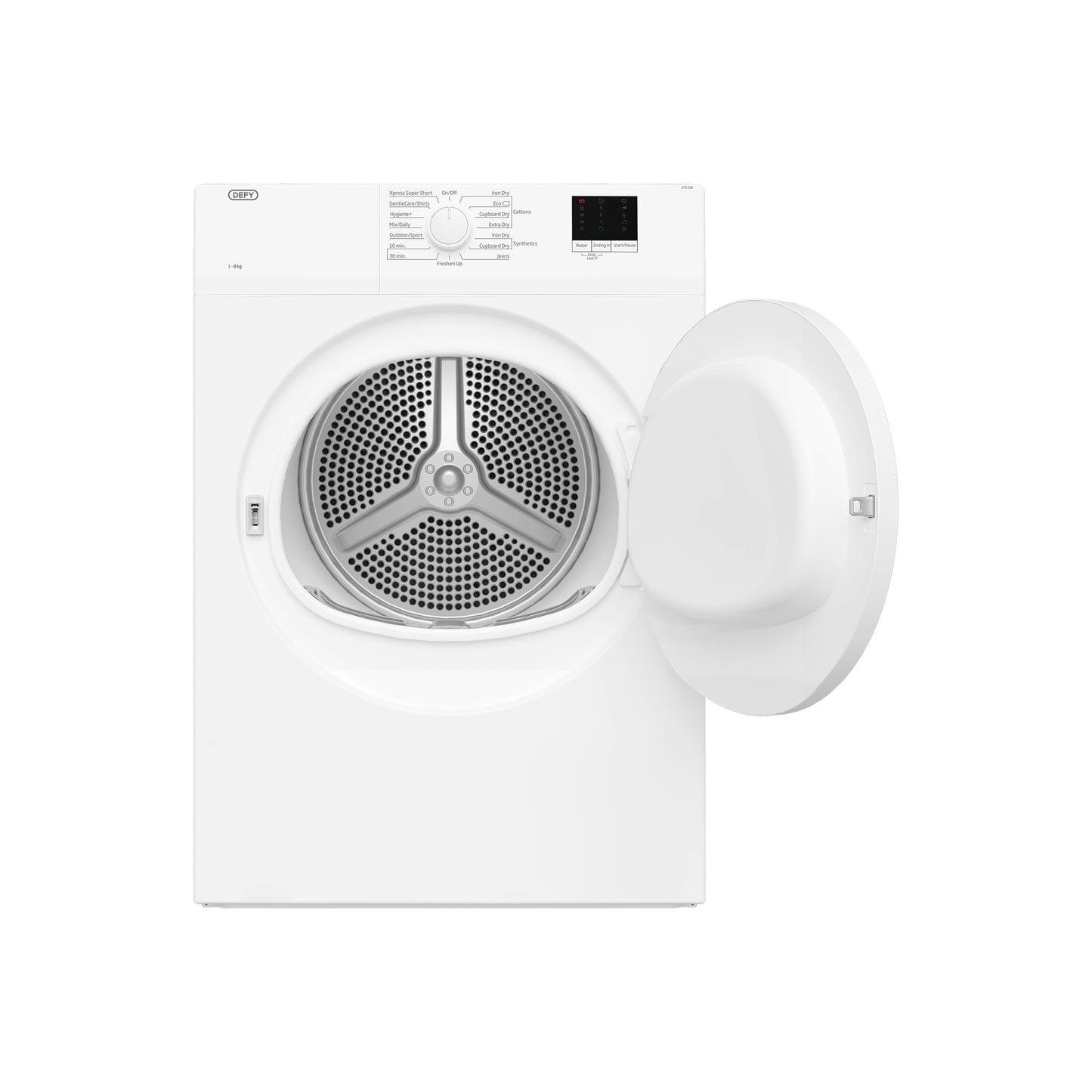 Defy 8Kg Air Vented Dryer White