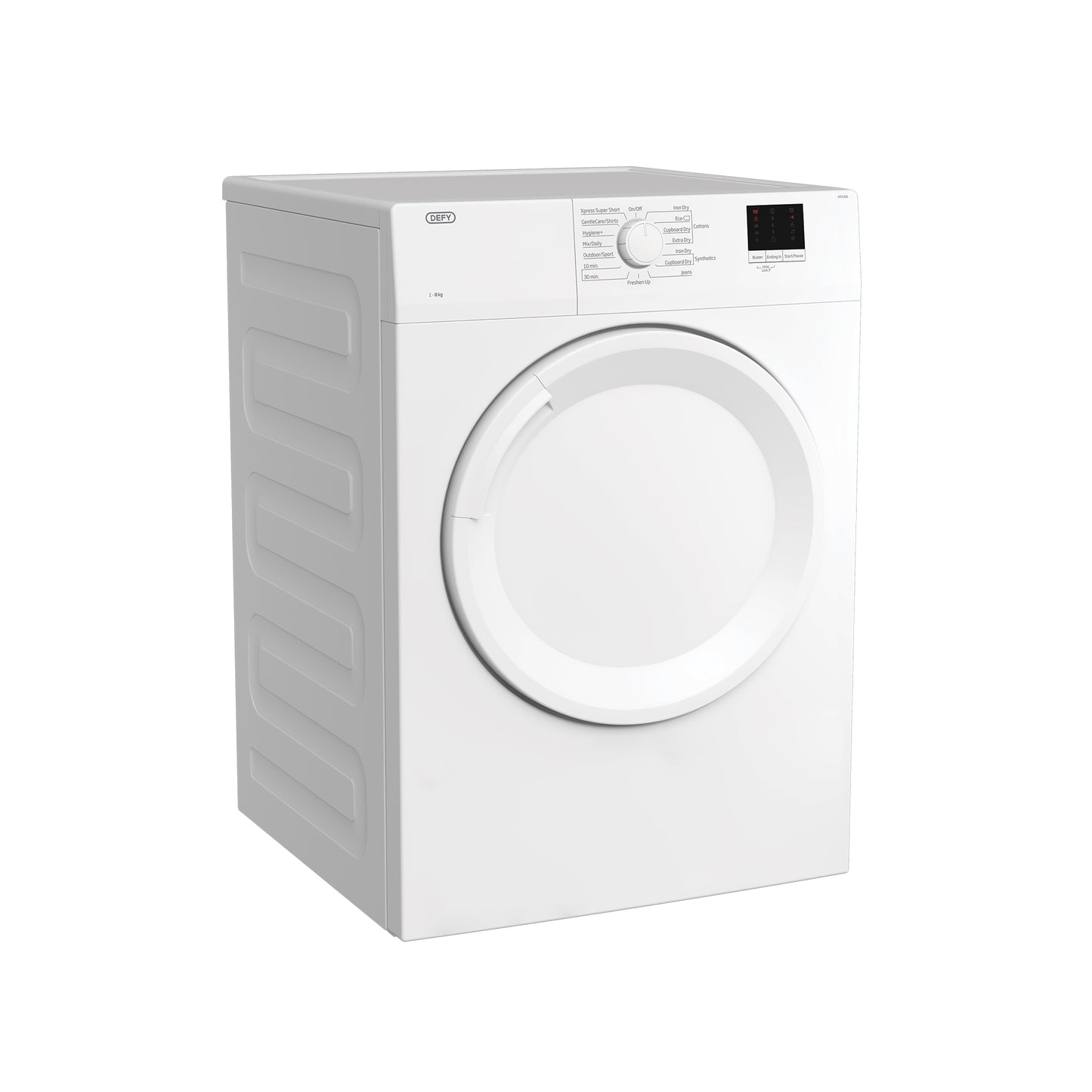 Defy 8Kg Air Vented Dryer White