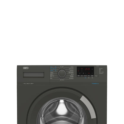 Defy 8kg Steamcure Front Loader Washing Machine Manhattan Grey