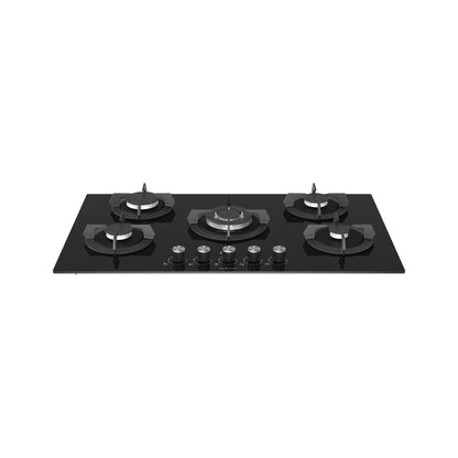 Defy 90cm Gemini Gas on Glass Hob Black