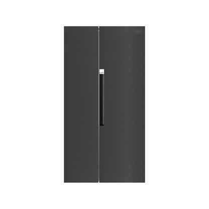 Defy 559L Naturelight Technology Side by Side Fridge Freezer Dark Grey