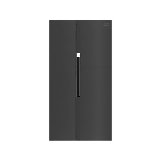 Defy 559L Naturelight Technology Side by Side Fridge Freezer Dark Grey