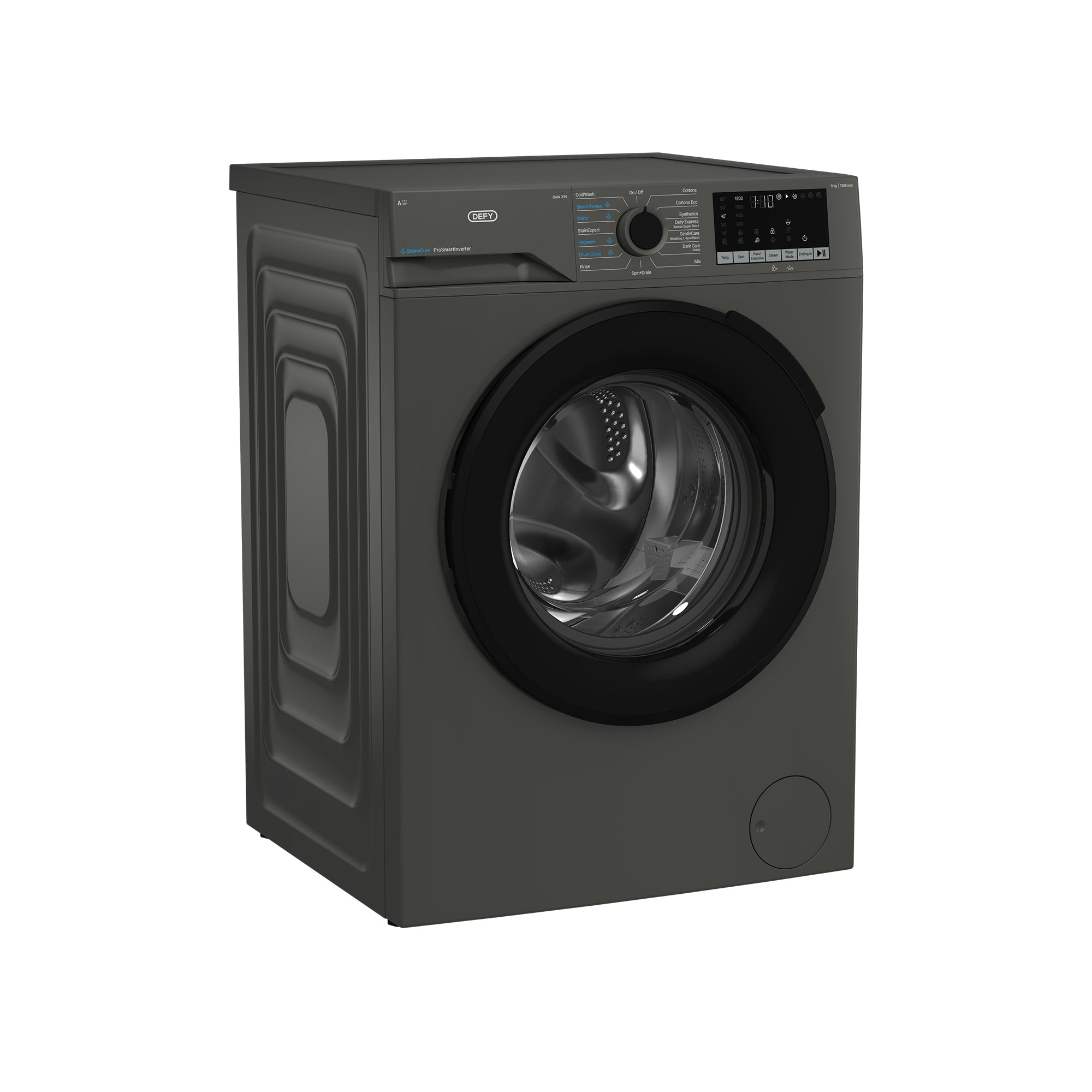 Defy Small Front Loader Defy 9kg Front Loader Washing Machine Manhattan Grey – The Culinarium