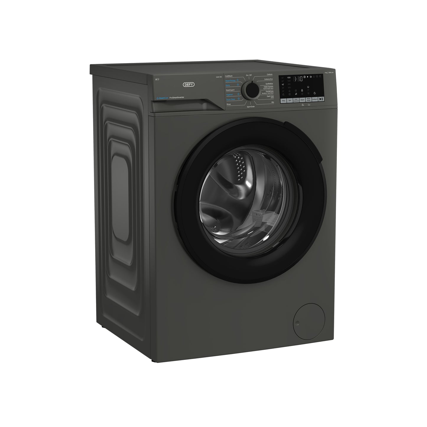 Defy 9kg Front Loader Washing Machine Manhattan Grey