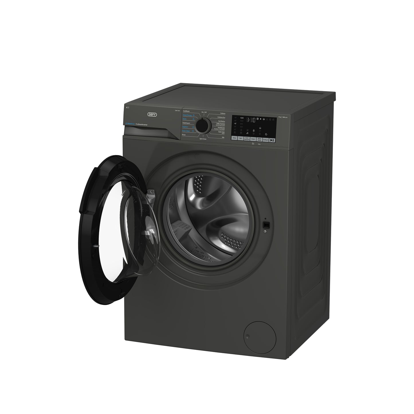 Defy 9kg Front Loader Washing Machine Manhattan Grey