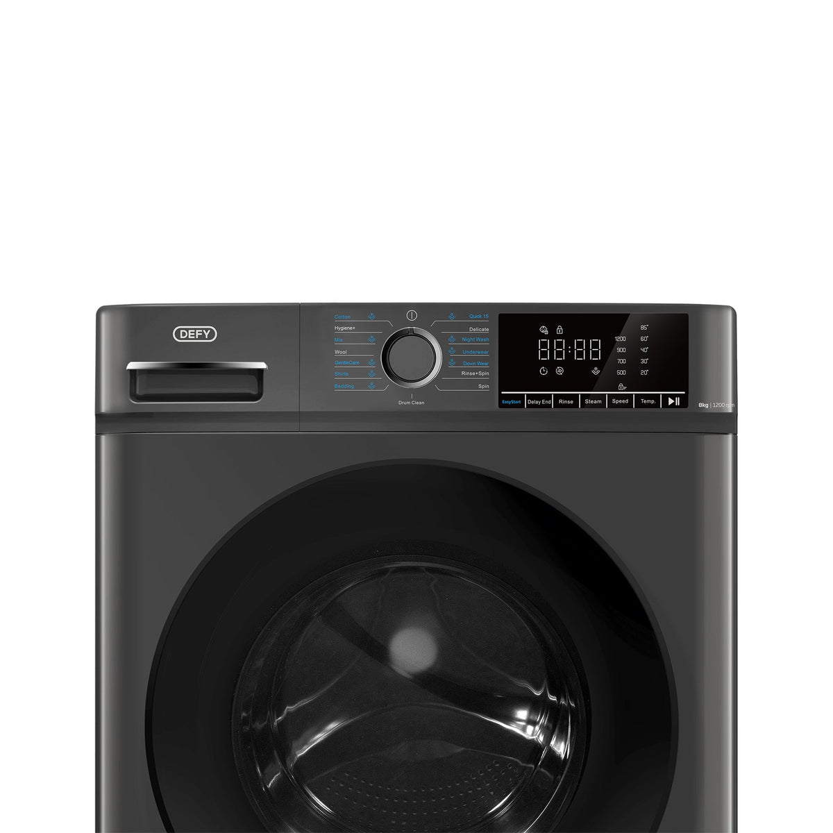 Defy 8kg Front Loader Washing Machine Manhattan Grey - DAW408