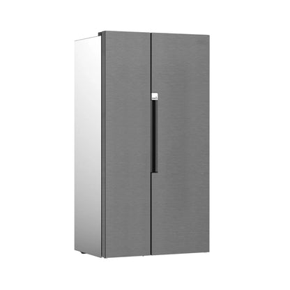 Defy 559Lt Naturelight Side by Side Fridge / Freezer Silver