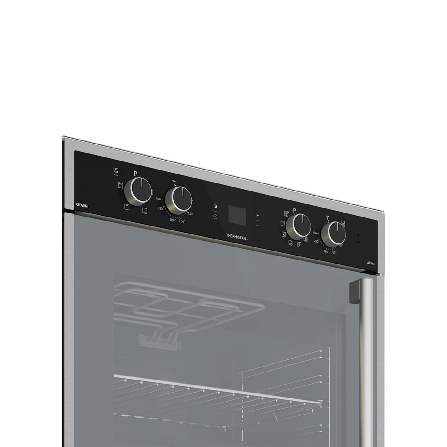 Defy Gemini Gourmet Multifunction Double Oven Black