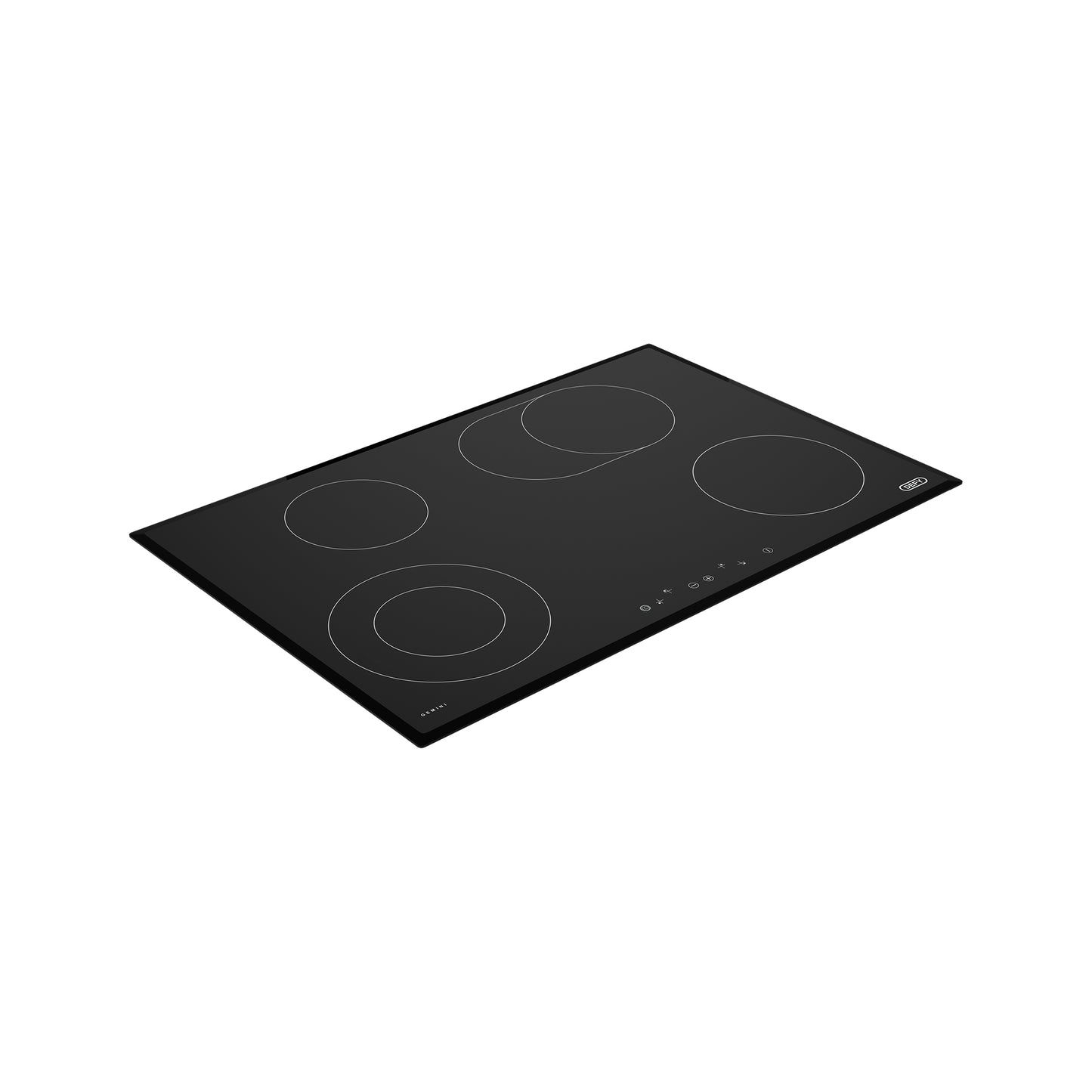 Defy Gemini Ceramic Hob Black