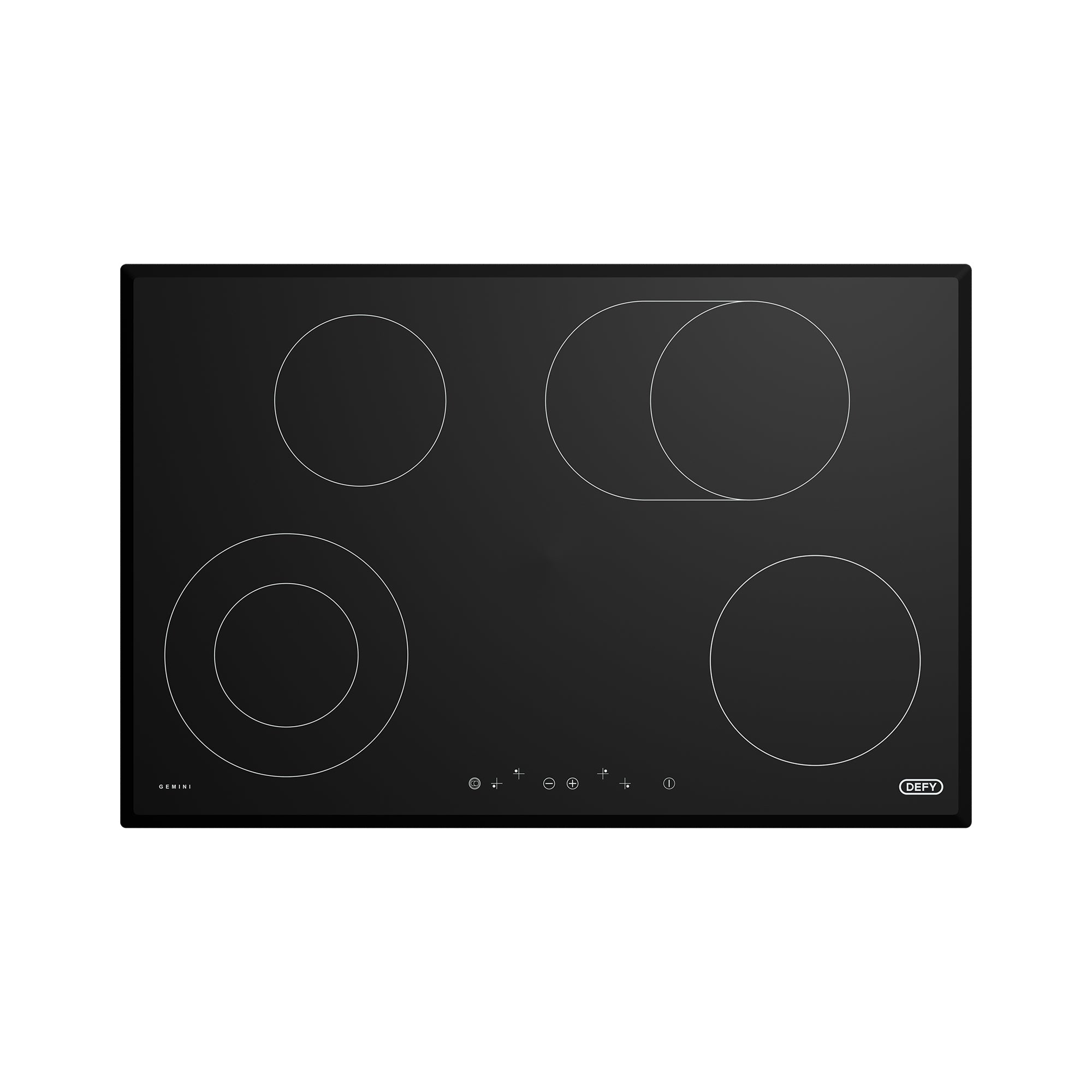 Defy Gemini Ceramic Hob Black – The Culinarium