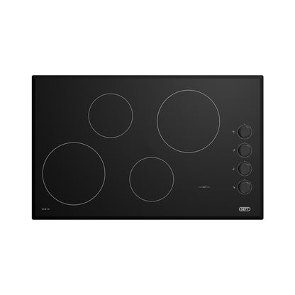 Defy 4 Plate Gemini Ceramic Hob Black