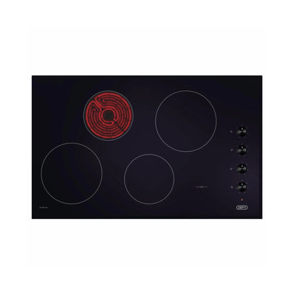 Defy 4 Plate Gemini Ceramic Hob Black