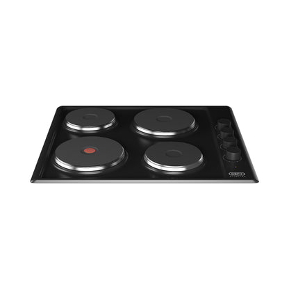 Defy Slimline Solid Hob with CP Black