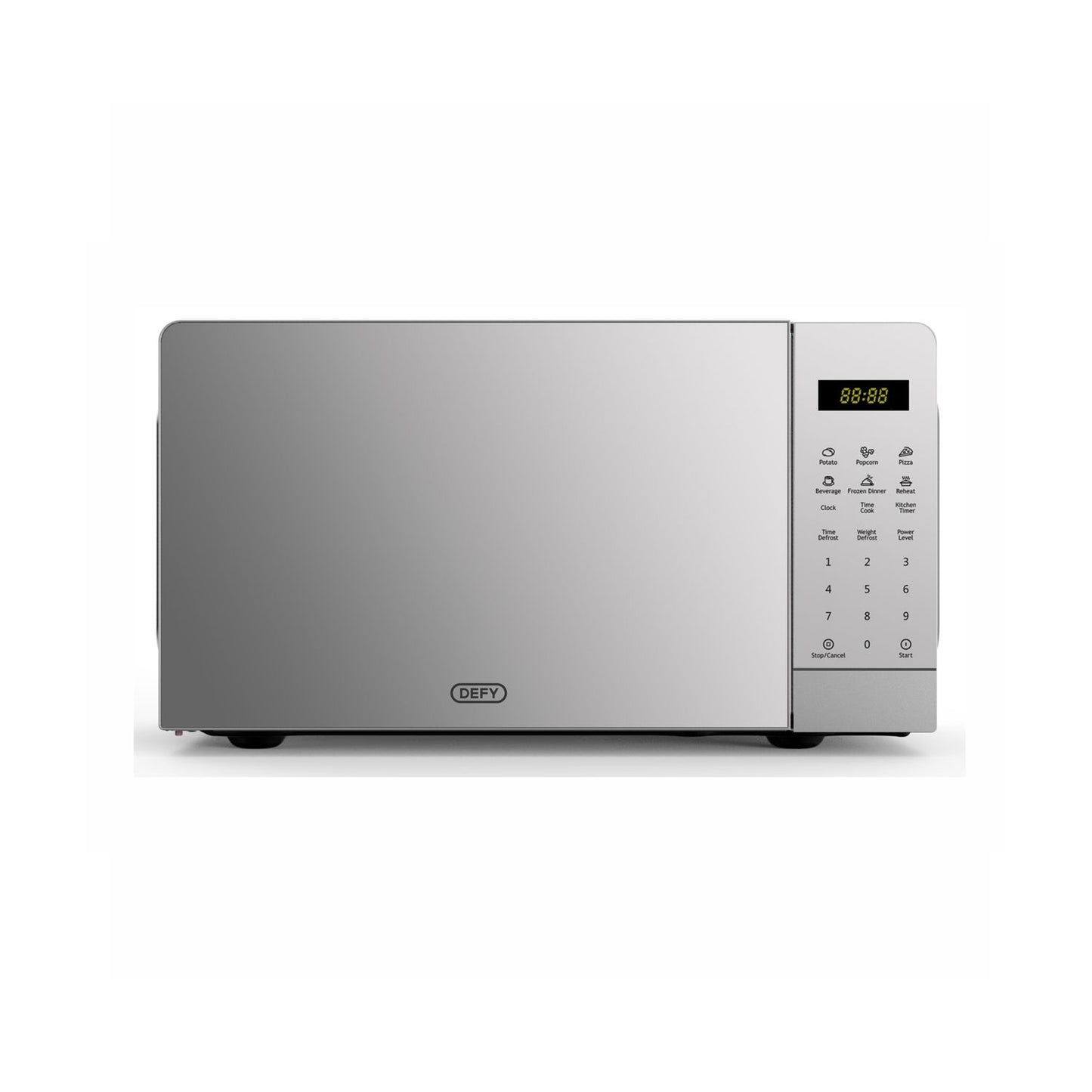 Defy 20lt Electronic Microwave - Silver